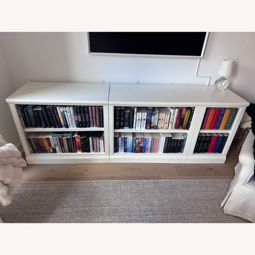 Used Pottery Barn Aubrey Bookcase for sale on AptDeco