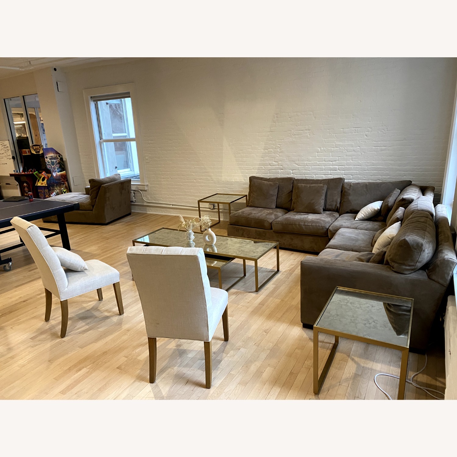 Restoration Hardware Astor Nesting Mirrored Table Set - image-3