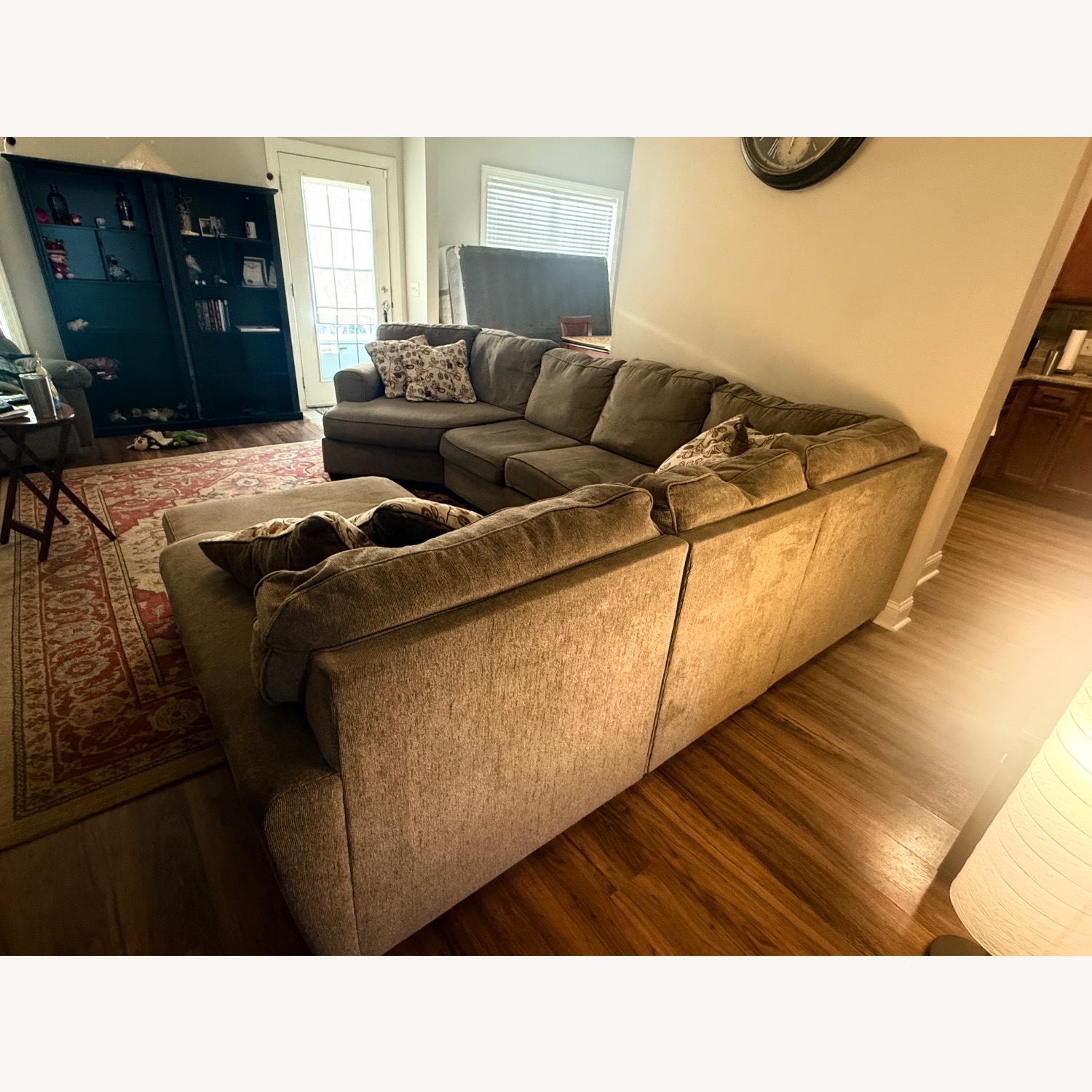 Rooms To Go Light Brown Chaise Lounge - image-2