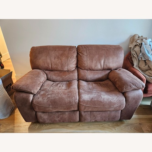 Used Flexsteel 2 Seater Power Reclining Sofa for sale on AptDeco