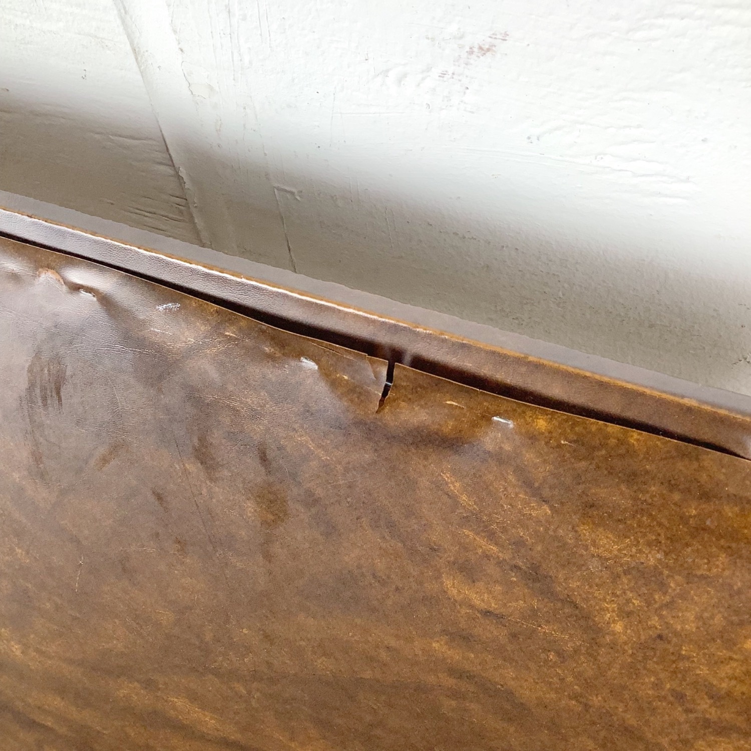 Boho Vintage Bamboo Laundry Basket with Lid - image-12