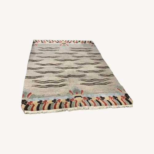 Used ABC Carpet and Home Natural Wool Area Rug 6' x 9' for sale on AptDeco