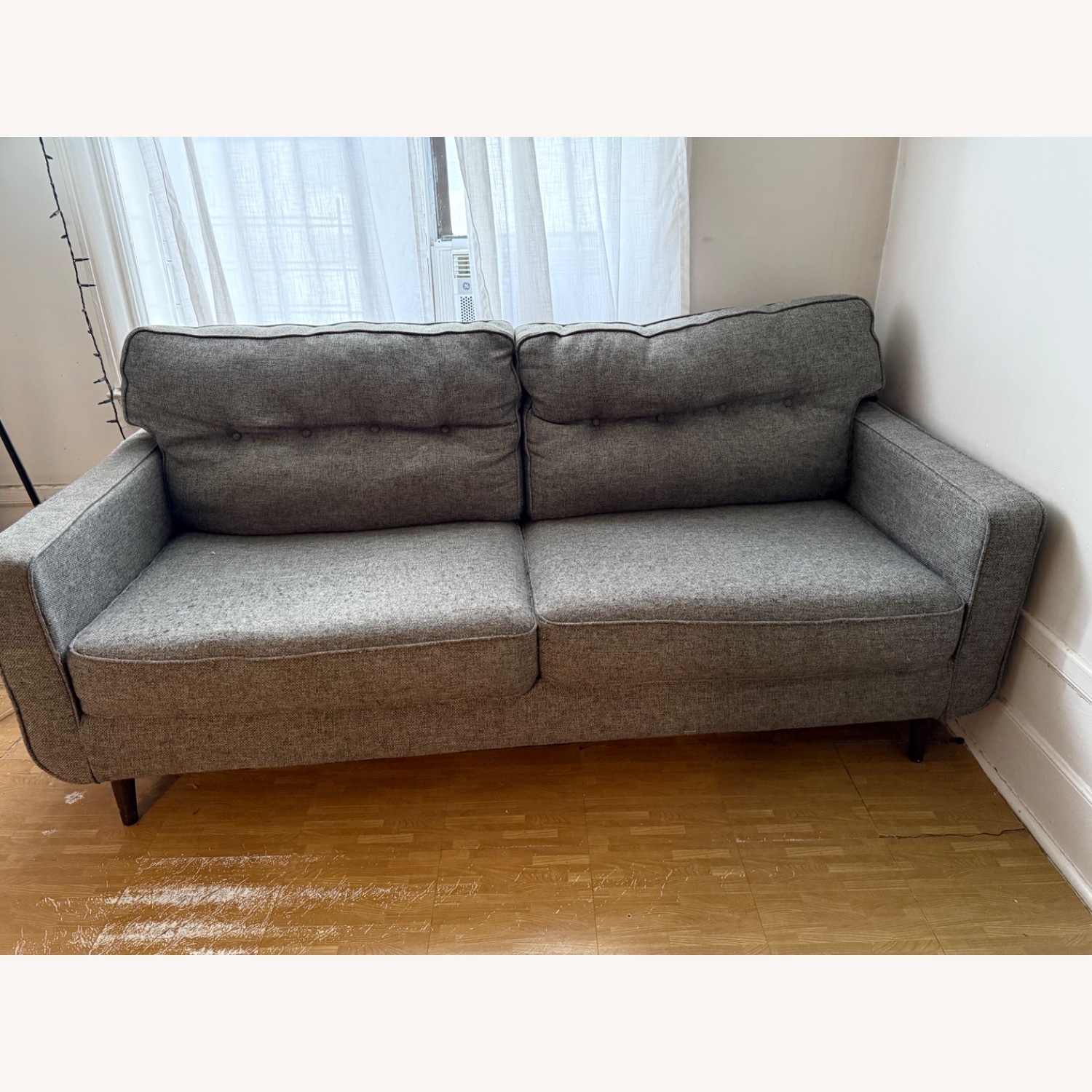 Ashley Furniture Light Gray 3+ Seater Sofa - image-1