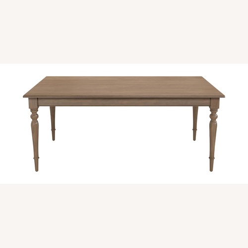 Used Ethan Allen Oak Table & Chairs for sale on AptDeco