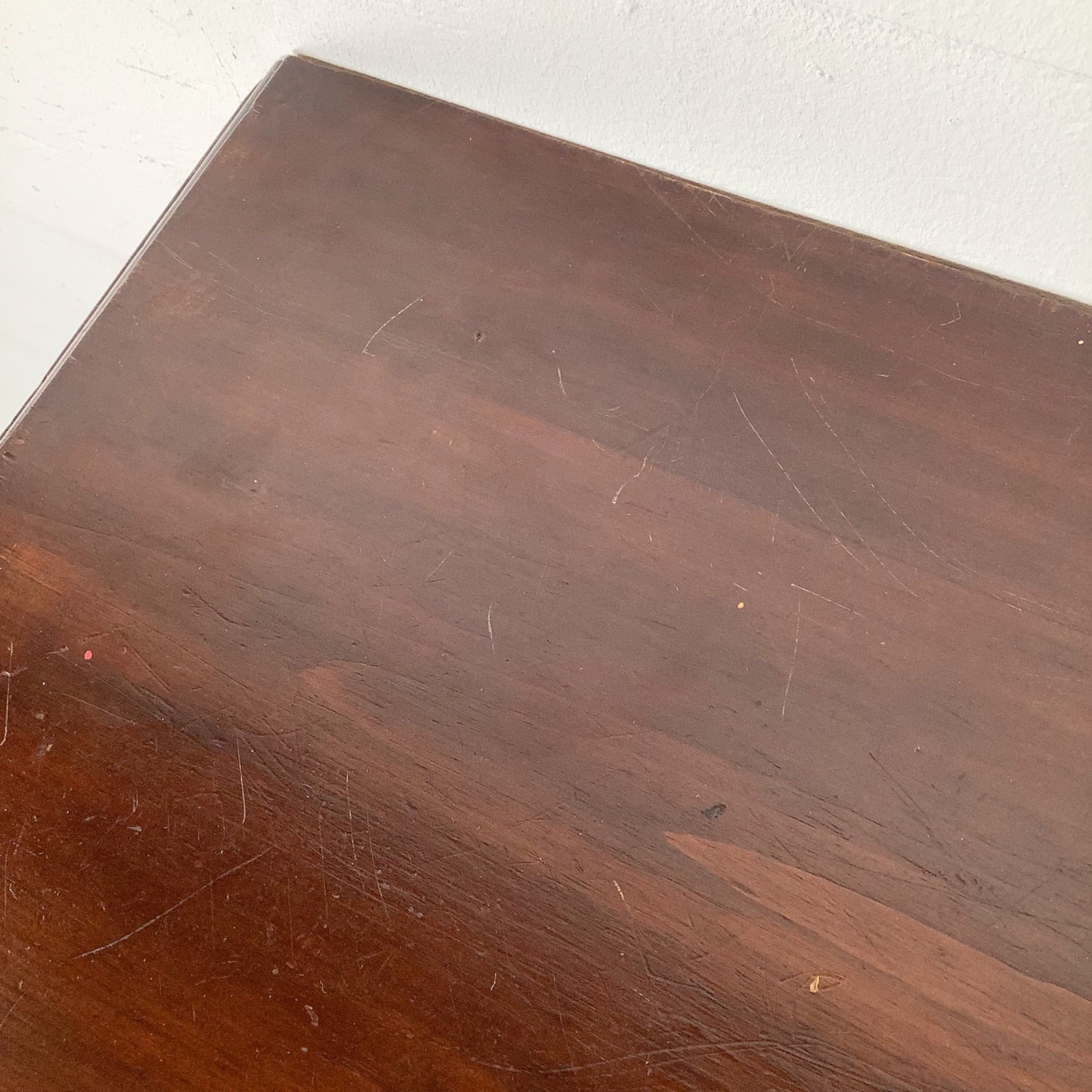 Vintage Wooden Bookcase with Glazed Double Doors - image-8