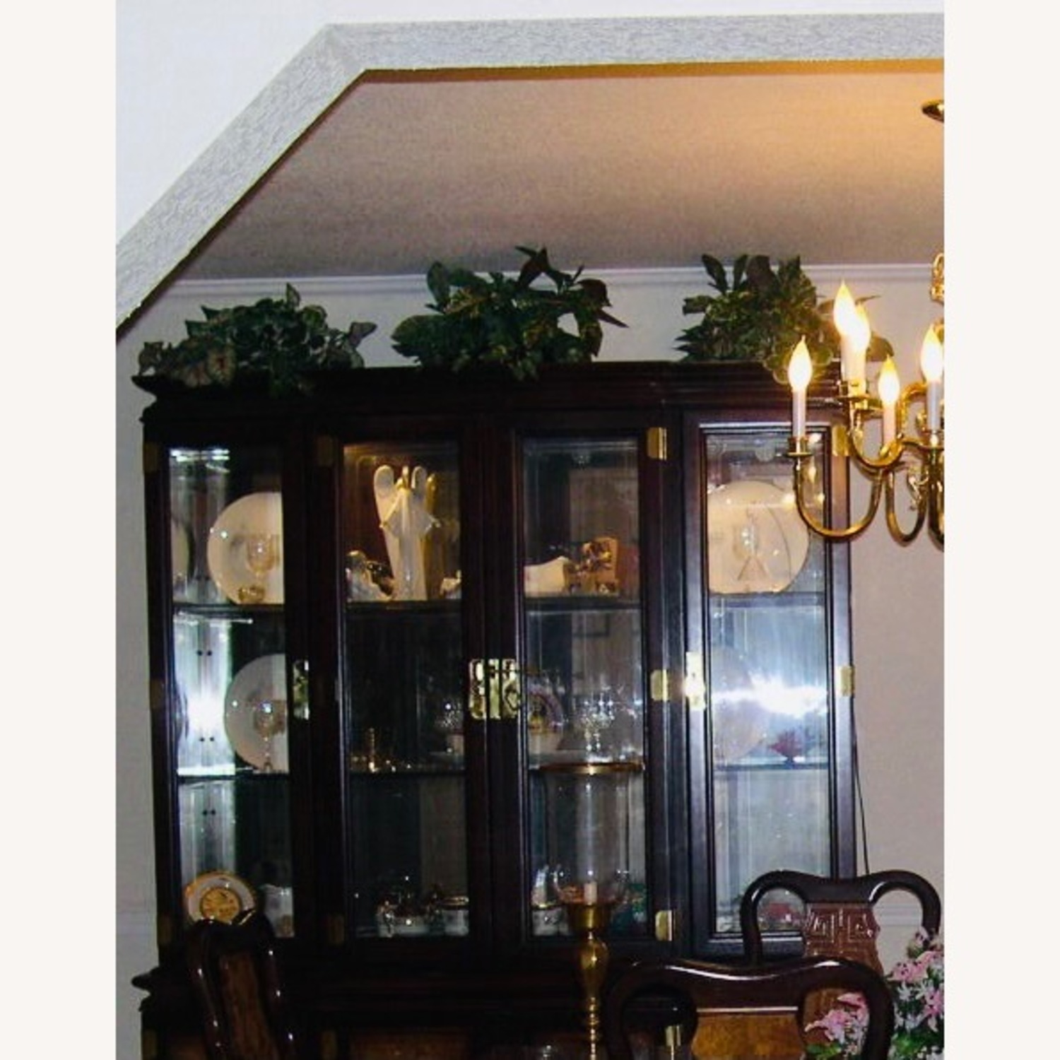 Chinese Style Dining Set 6 Chairs  - image-2