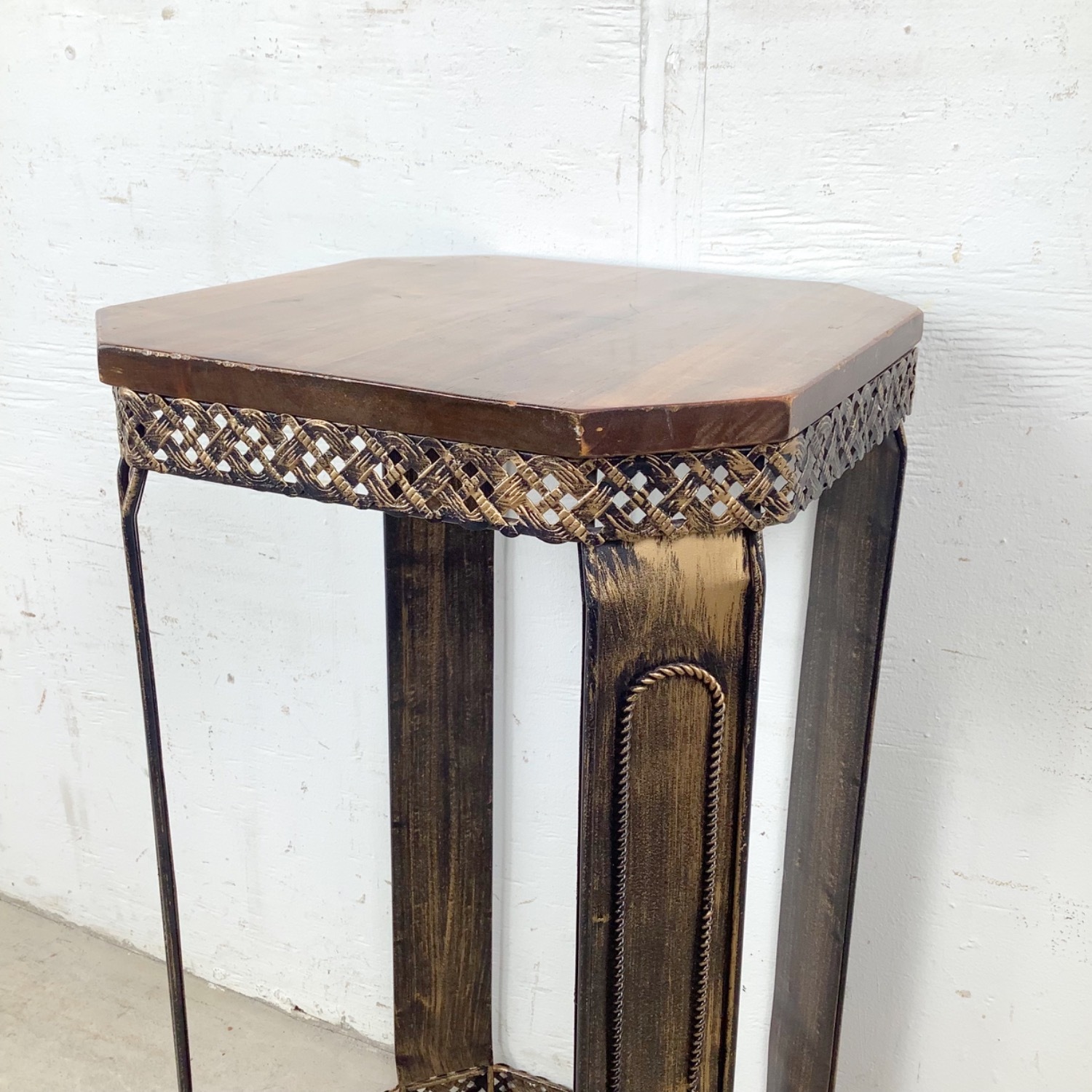 Architectural Pedestal Table - image-16