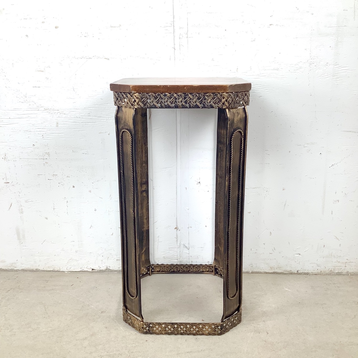 Architectural Pedestal Table - image-6