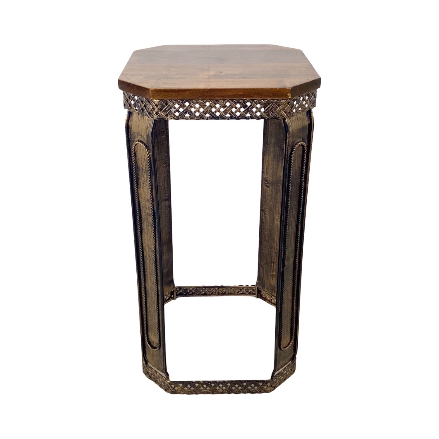 Architectural Pedestal Table - image-0