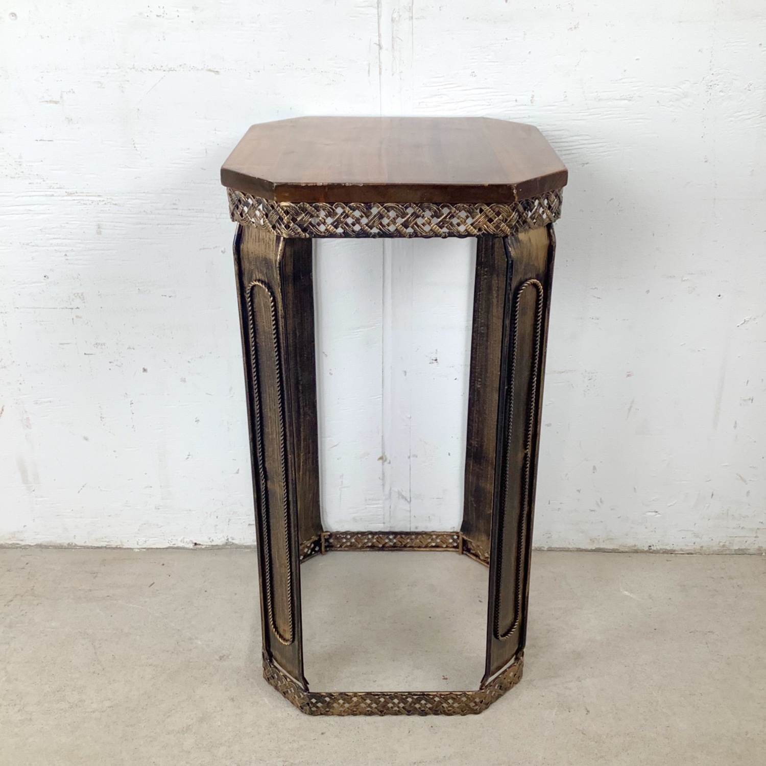 Architectural Pedestal Table - image-5