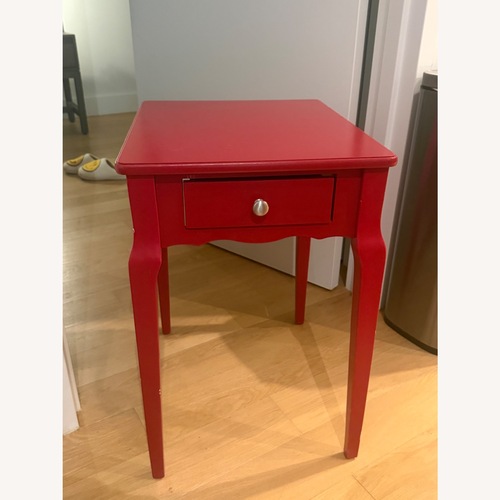 Used Red Side Table for sale on AptDeco