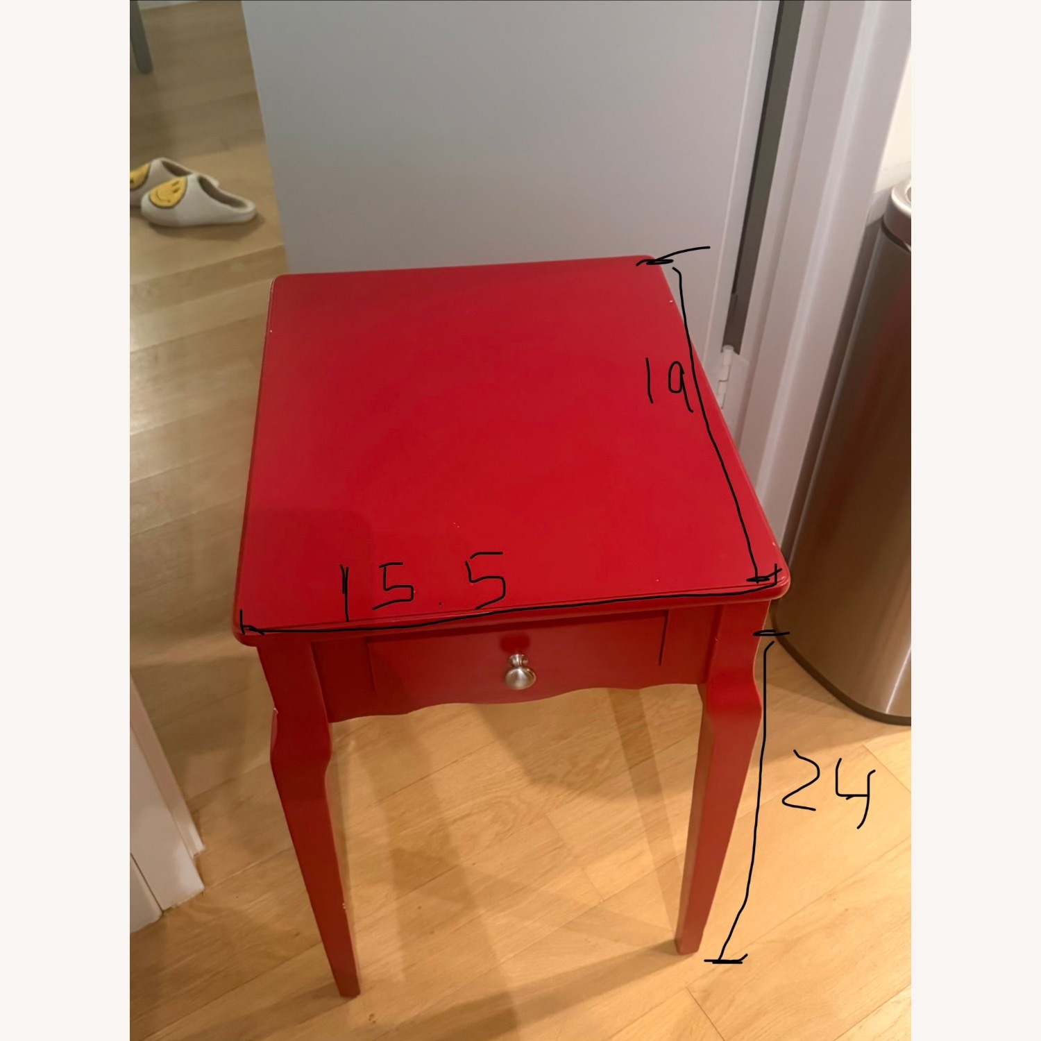 Red Side Table - image-2