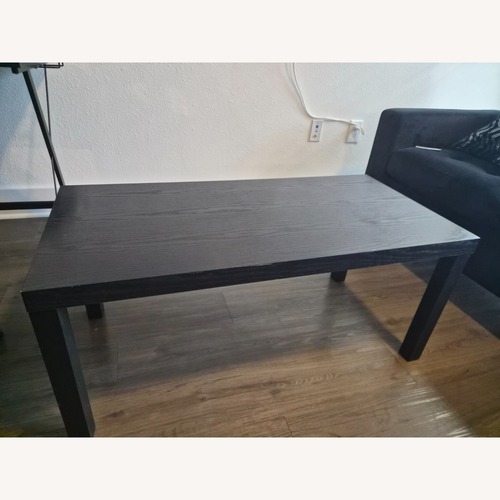 Used IKEA Black Coffee Table for sale on AptDeco