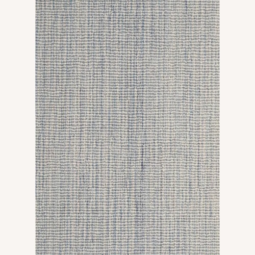 Used  Vandenloom Muted Green Wool-blend Rug for sale on AptDeco