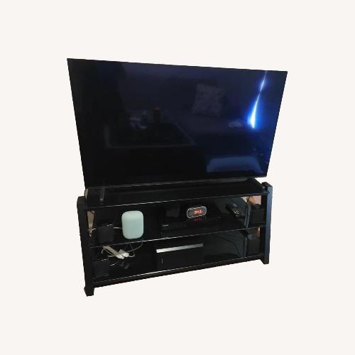 Used Black Glass Media Storage for sale on AptDeco