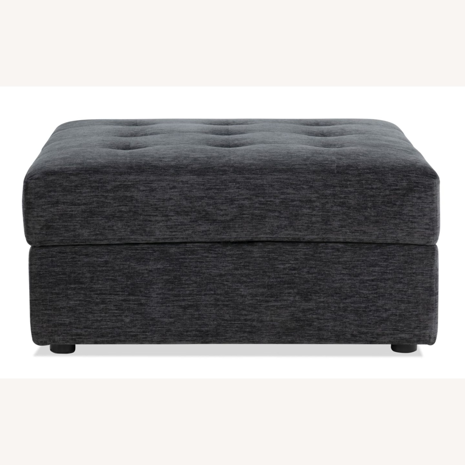 Bob's Discount Furniture Modular Bob® Charcoal Storage Ottoman - image-4