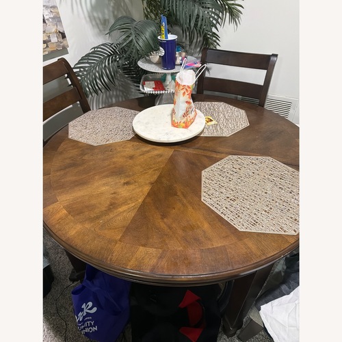 Used Ashley Furniture Dark Brown Dining Sets for sale on AptDeco