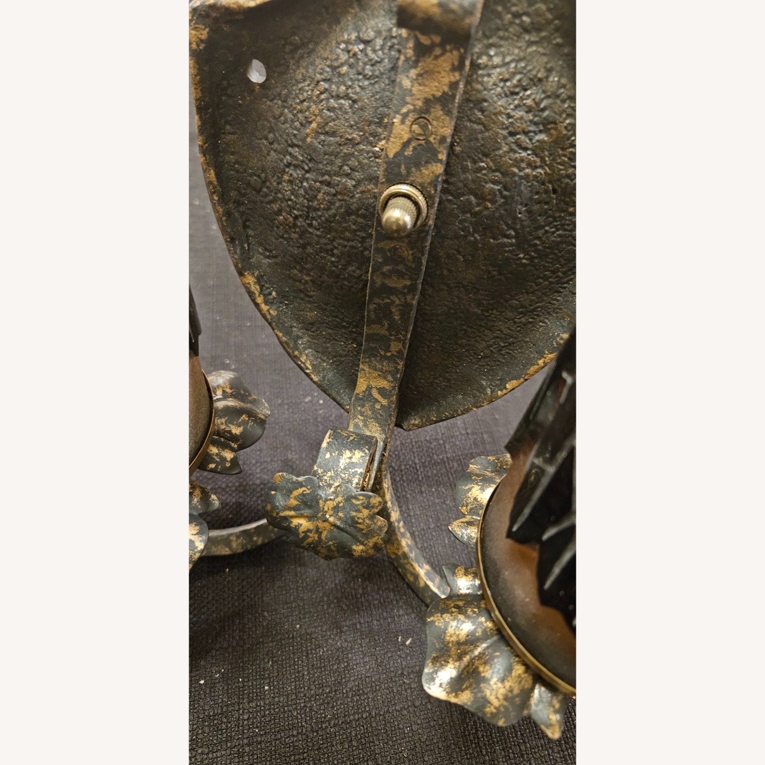 Pilgrim Glass Double Light Sconces Pair - image-12