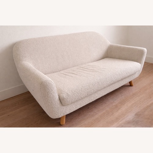 Used Article Gabriola 64" Loveseat - Ivory Bouclé for sale on AptDeco