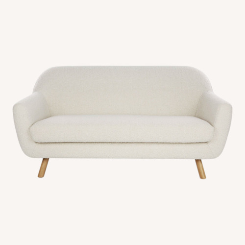 Used Article Gabriola 64" Loveseat - Ivory Bouclé for sale on AptDeco