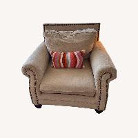 Ashley Furniture Light Brown Chair and a Half