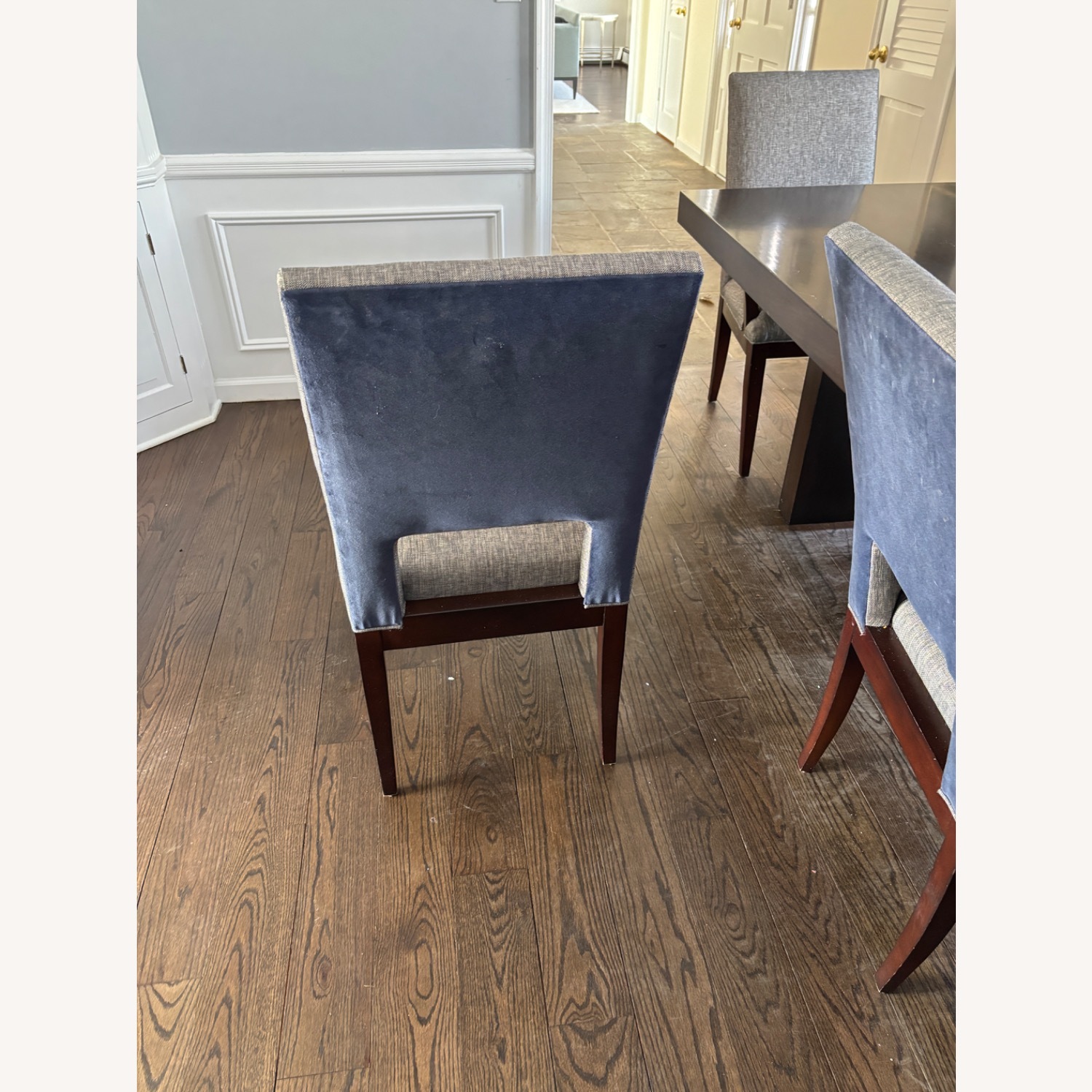 Century Furniture Dark Brown Wood Dining Set - image-2