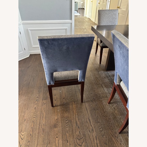 Used Century Furniture Dark Brown Wood Dining Set for sale on AptDeco