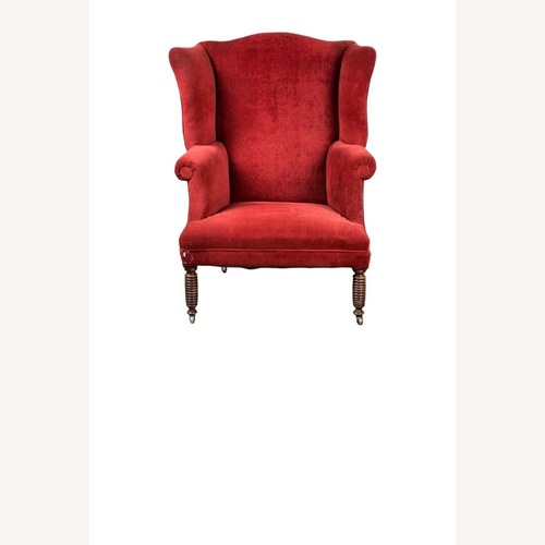 Used 19th Century Antique Wingback Chair  for sale on AptDeco