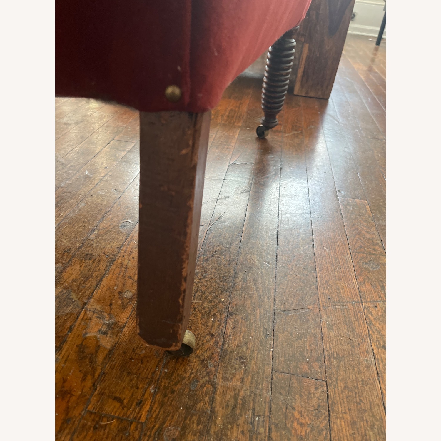 19th Century Antique Wingback Chair - image-4