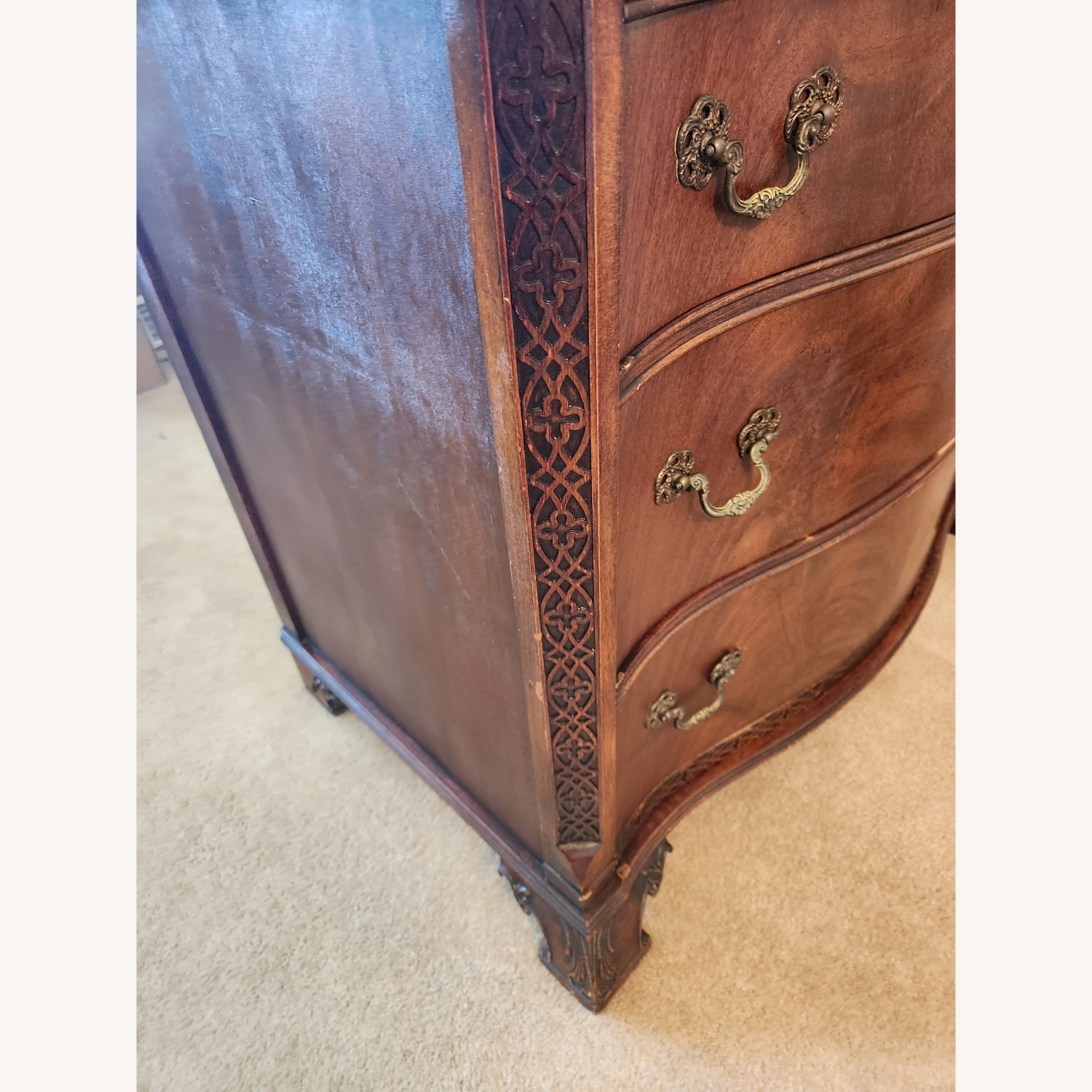 Vintage Mahogany Chest of Drawers - image-3