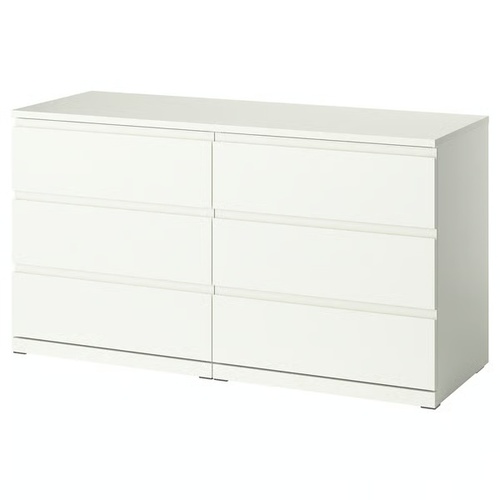 Used IKEA STORKLINTA White Dresser for sale on AptDeco