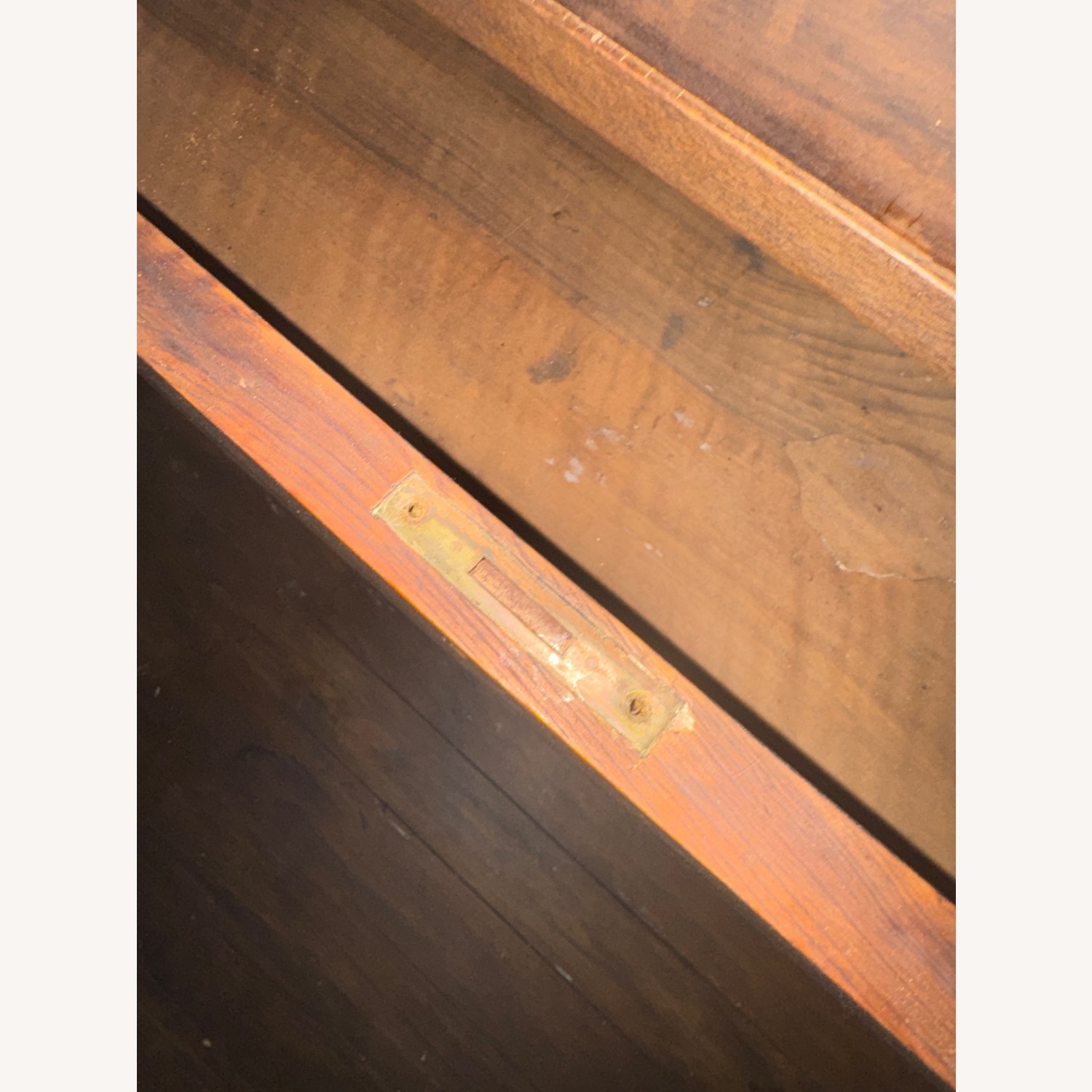 Vintage/Antique Dark Brown Wood Sideboard - image-6