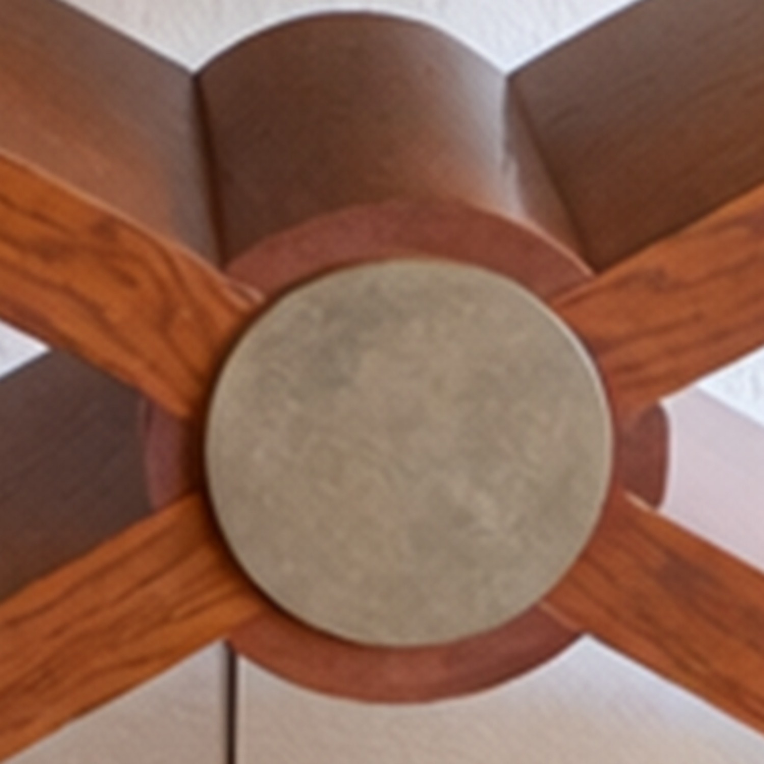 MCM Architectural X-Base Solid Walnut Console - image-11