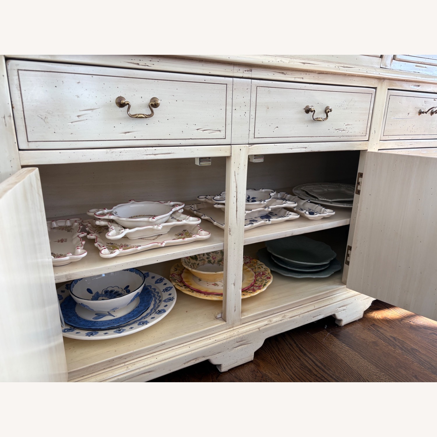 Antique Dining Buffet Table - image-4