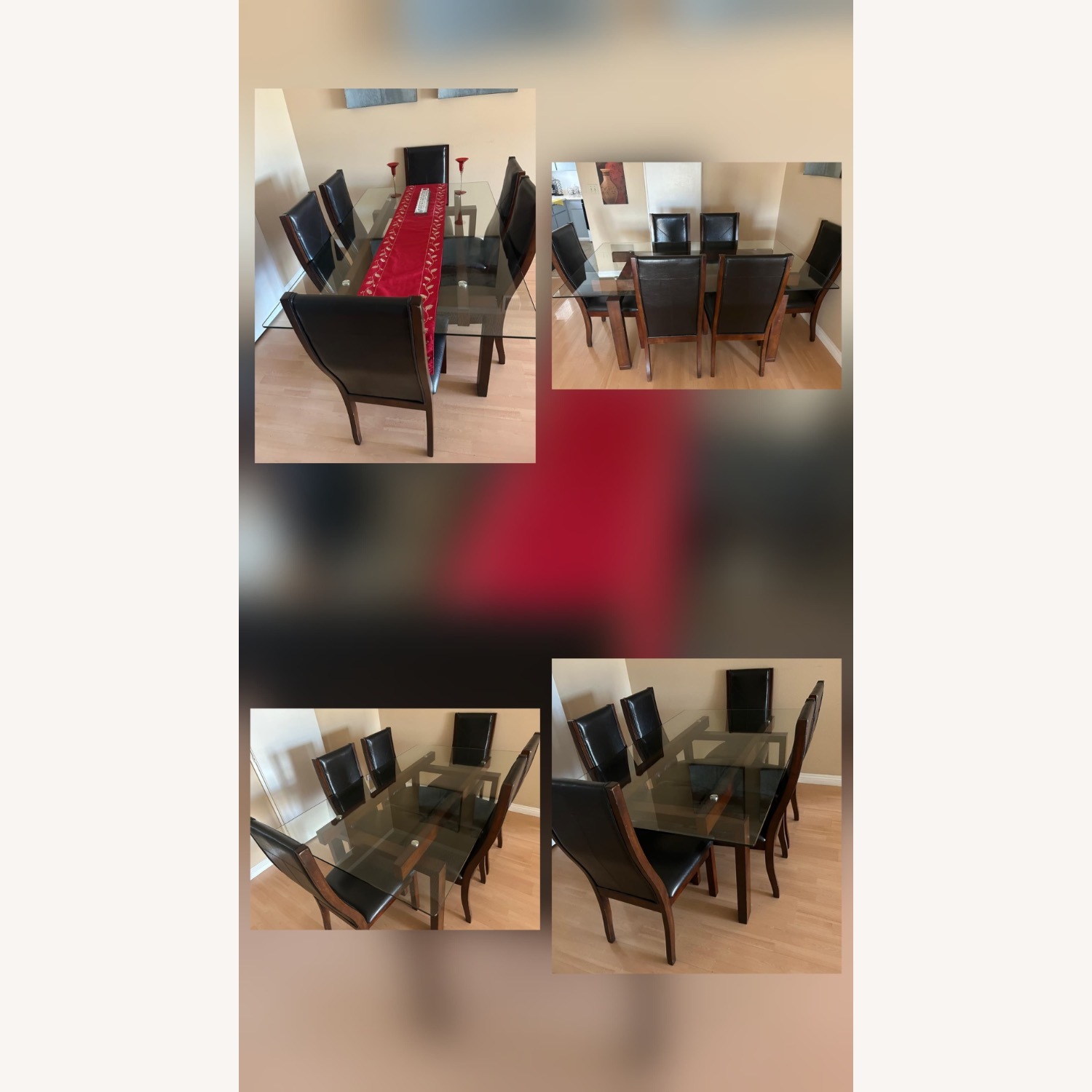 Dining Table with 6 chairs - image-1