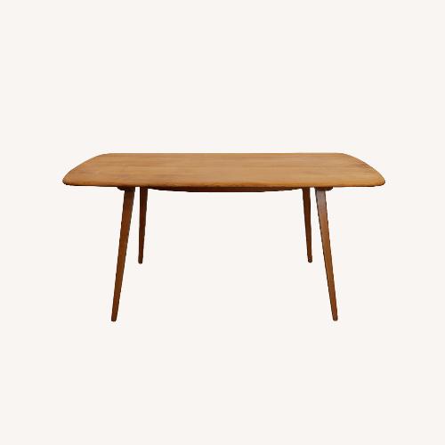 Used Vintage Ercol Plank Dining Table for sale on AptDeco