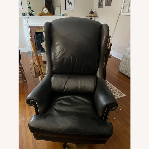 Used Hancock and Moore Wrenn Swivel Tilt Chair for sale on AptDeco