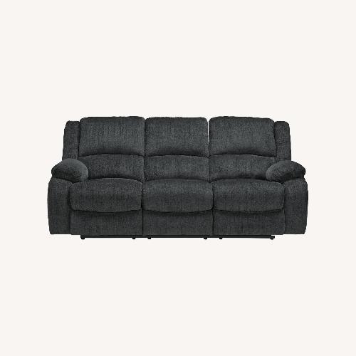 Used Ashley Furniture Draycoll Dark Gray Fabric 3+ Seater Sofa for sale on AptDeco