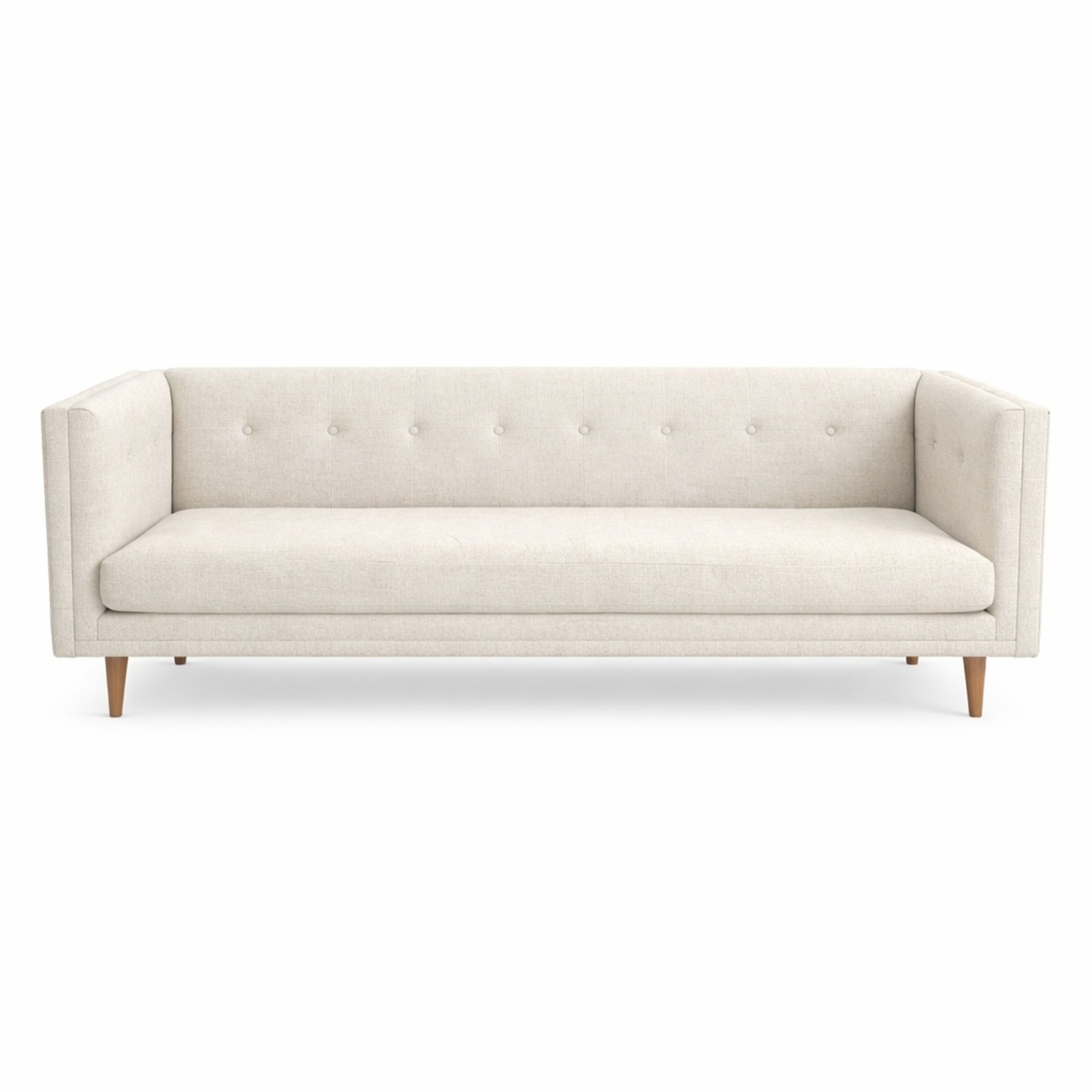 West Elm Bradford Natural Fabric 3+ Seater Sofa - image-0
