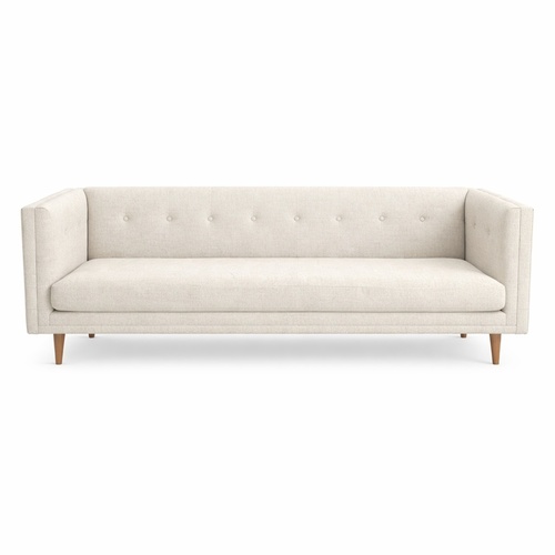Used West Elm Bradford Natural Fabric 3+ Seater Sofa for sale on AptDeco