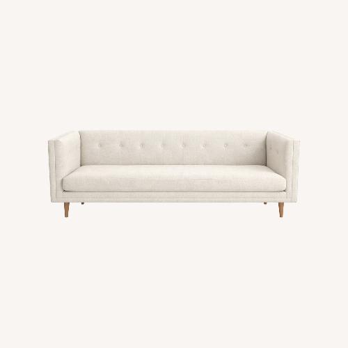 Used West Elm Bradford Natural Fabric 3+ Seater Sofa for sale on AptDeco