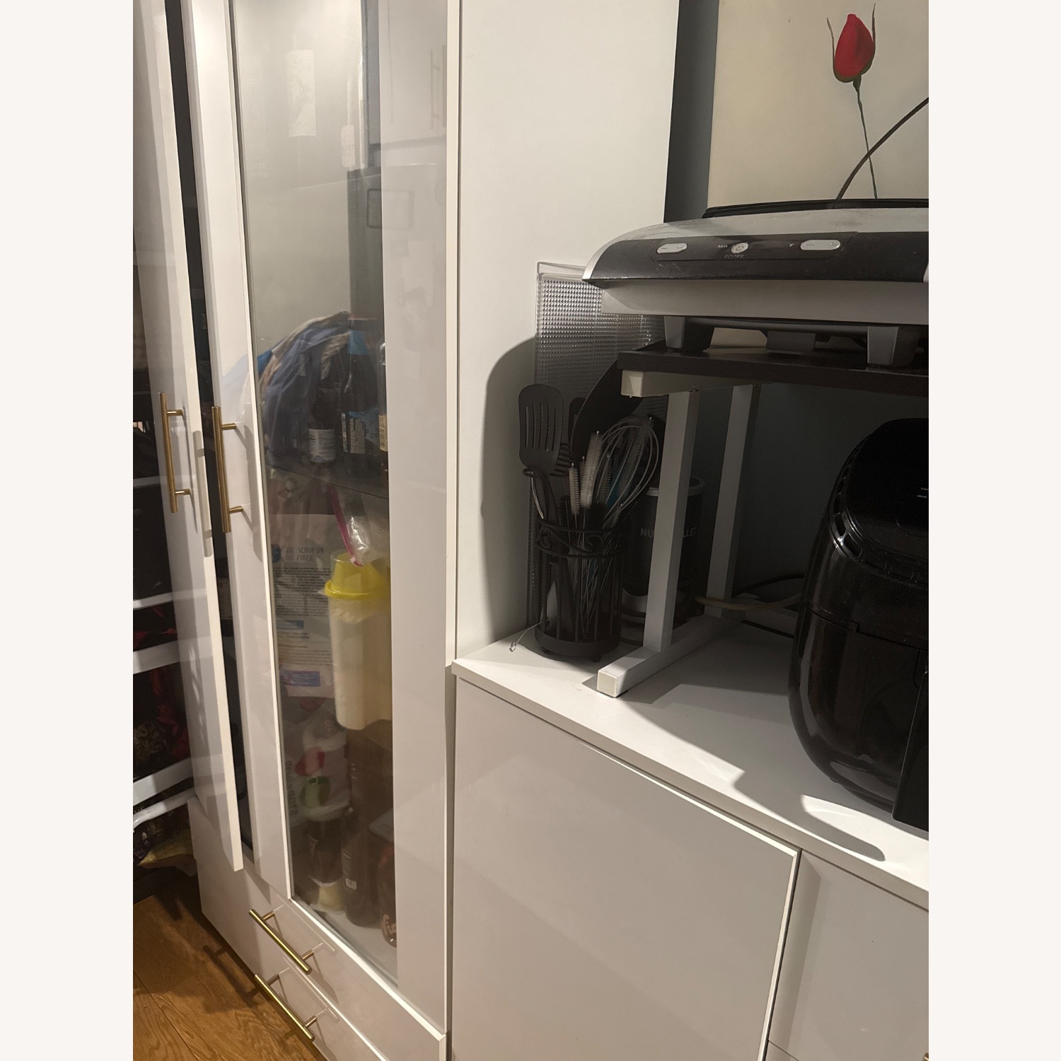 Soho Modern White Bookcase - image-2