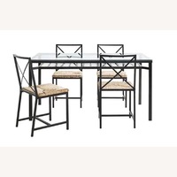 IKEA Granada Transparent Glass Dining Set