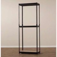 Colonie Black Metal Armoire