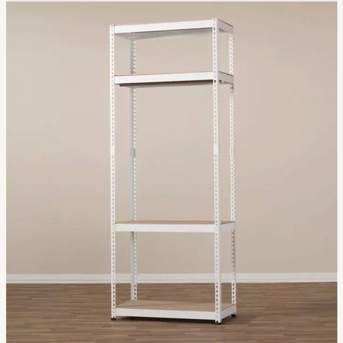 Used Baxton Studio Colonie White Metal Armoire for sale on AptDeco