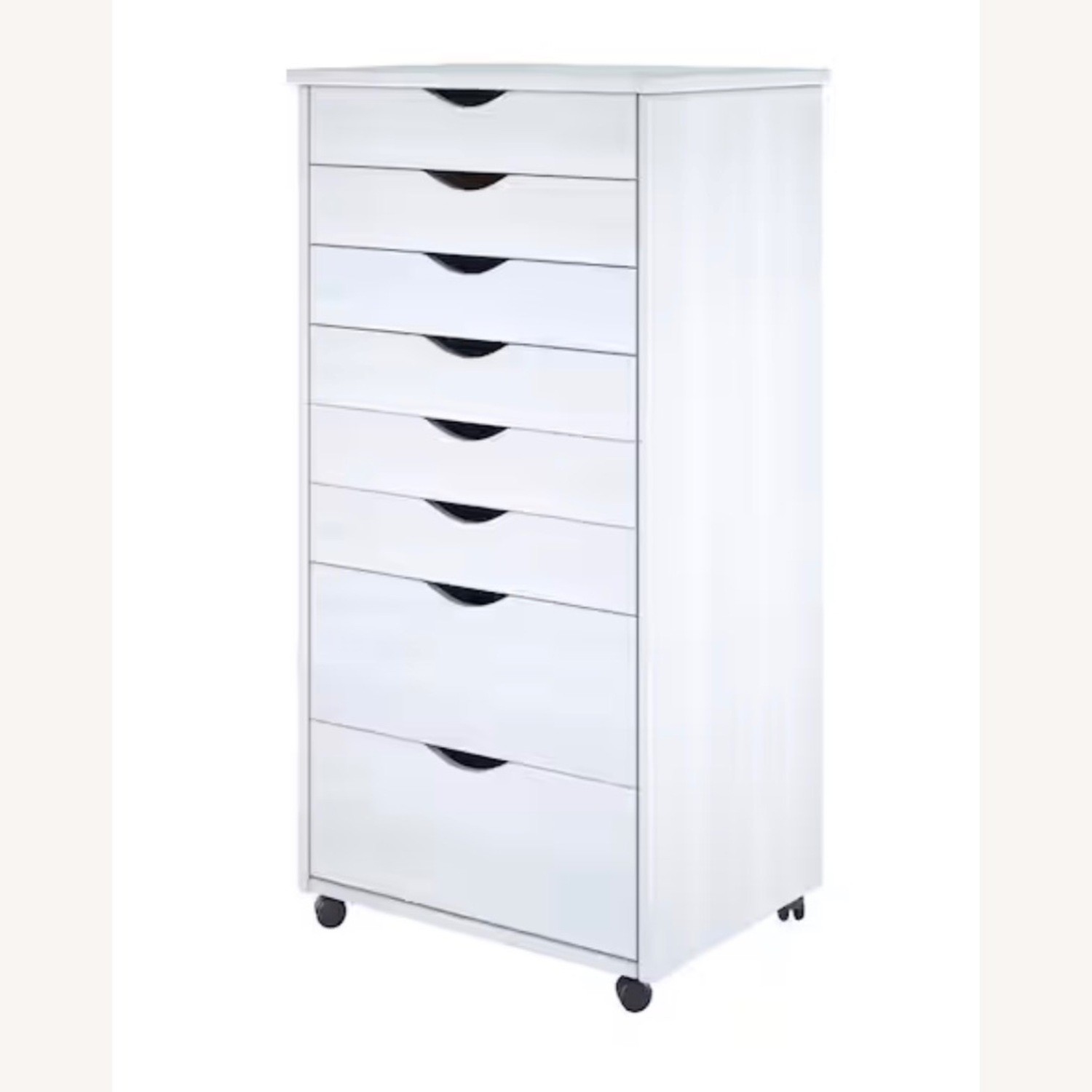 Castaneda White Wood Nightstand - image-0