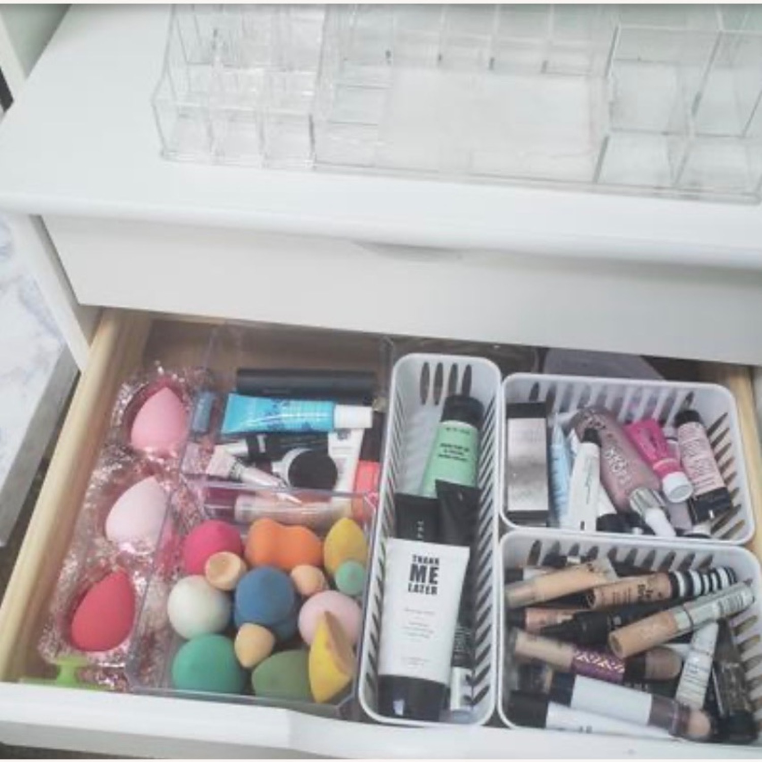 Castaneda White Wood Nightstand - image-2