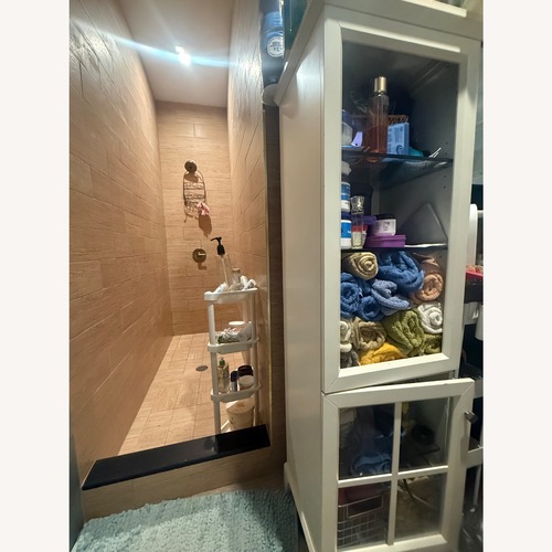 Used Crate & Barrel White Cabinet for sale on AptDeco