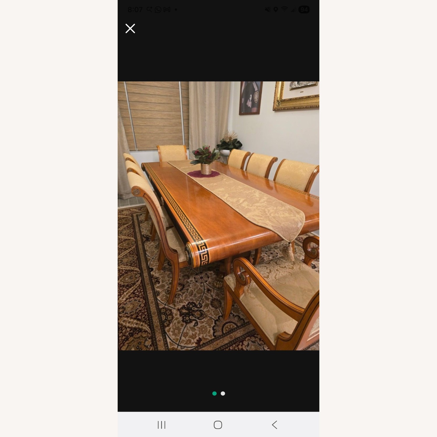 Vintage Versace Dining Table - image-2