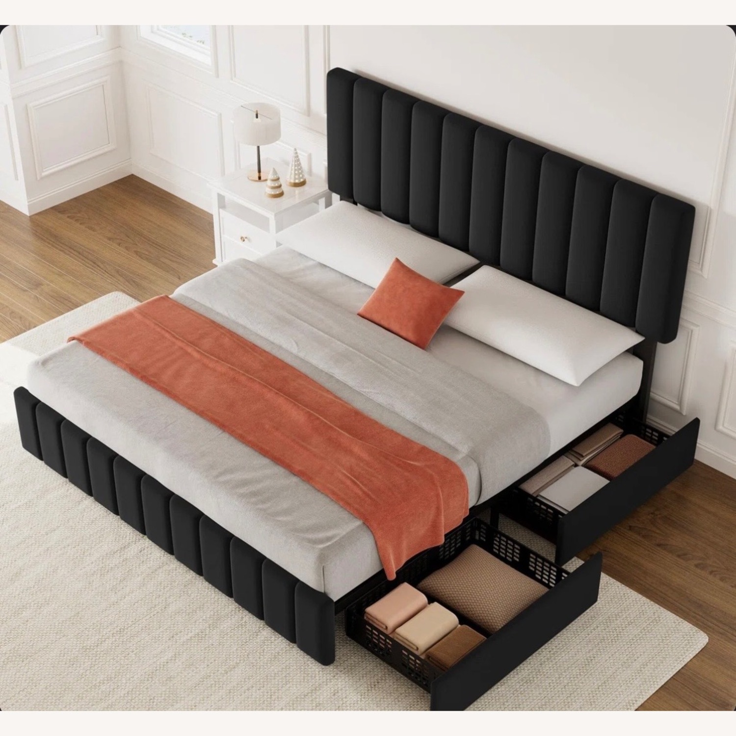 Black King Bed - image-3